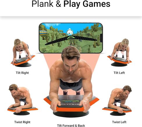 Stealth Core Deluxe Trainer - Turn Fitness Into a Fun Game - Get Strong Sexy Abs and Lean Core Playing Games On Your Phone; Free iOS/Android App; 4 Free Mobile Games Included; Dynamic Abs & Core Training; Only 3 Minutes a Day in Saudi Arabia