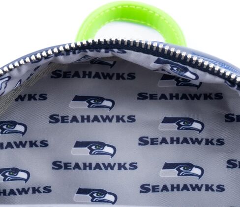 Loungefly NFL: Seattle Seahawks Logo All Over Print Backpack in Saudi Arabia