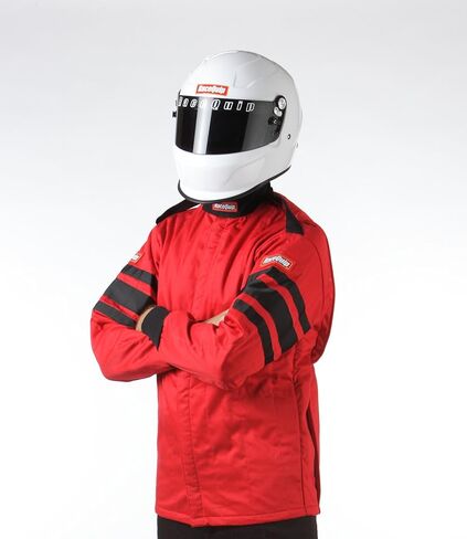 RaceQuip Racing Driver سترة النار متعددة الطبقات SFI 3.2A/ 5 أسود X-Large 121006 in Kuwait