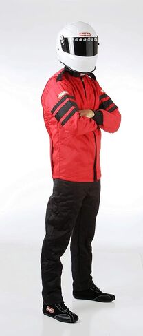 RaceQuip Racing Driver سترة النار متعددة الطبقات SFI 3.2A/ 5 أسود X-Large 121006 in Kuwait
