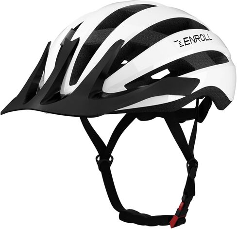 Airflow Adult Bike Helmet - Lightweight Bicycle Helmets for Men Women with Detachable Visor - Breathable Cycling Mountain Bike Helmet in Kuwait