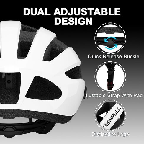 Airflow Adult Bike Helmet - Lightweight Bicycle Helmets for Men Women with Detachable Visor - Breathable Cycling Mountain Bike Helmet in Kuwait