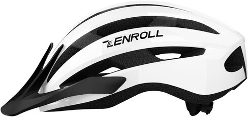 Airflow Adult Bike Helmet - Lightweight Bicycle Helmets for Men Women with Detachable Visor - Breathable Cycling Mountain Bike Helmet in Kuwait