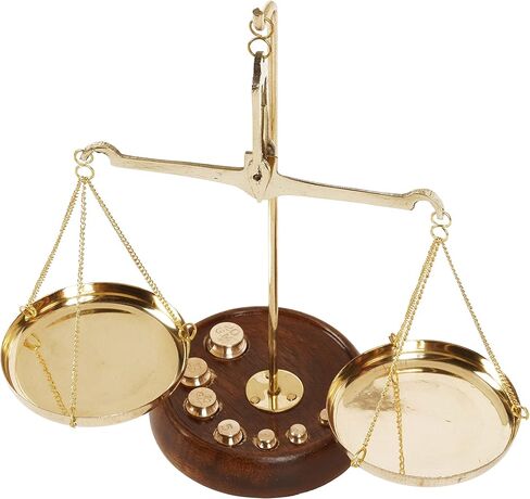 Apothecary Scale Vintage Collectible Brass Weight Scale Home Decor Antique Weight Balancing Scale Taraju in Saudi Arabia