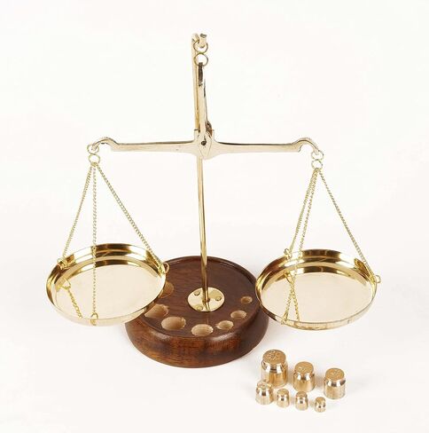 Apothecary Scale Vintage Collectible Brass Weight Scale Home Decor Antique Weight Balancing Scale Taraju in Saudi Arabia