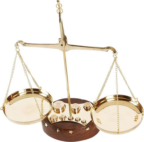Apothecary Scale Vintage Collectible Brass Weight Scale Home Decor Antique Weight Balancing Scale Taraju in Saudi Arabia