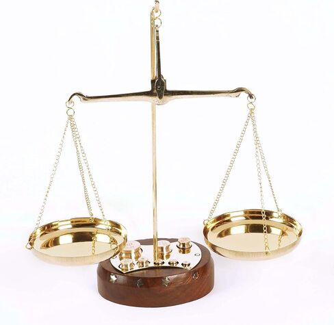 Apothecary Scale Vintage Collectible Brass Weight Scale Home Decor Antique Weight Balancing Scale Taraju in Saudi Arabia