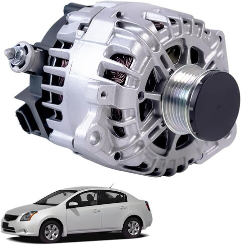 المولد الجديد 12V 110A متوافق مع Nissan Sentra Rogue Select Altima Coupe S L4 2.5L 2007-2015 استبدال 23100JA02A 23100JA02B TG12C032 TG12S217 23100JA02C 40040102 V849054 2650364 in Saudi Arabia