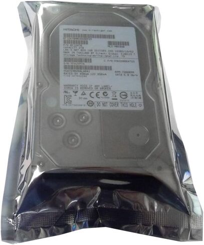 Hitachi Ultrastar (0F12470) 2 تيرابايت 64 ميجابايت كاش 7200 دورة في الدقيقة SATA III (6.0 جيجابايت/ثانية) محرك الأقراص الصلبة Enterprise 3.5 بوصة (لأجهزة الكمبيوتر الشخصية وأجهزة Mac وCCTV DVR وRAID وNAS) (متجدد) in Kuwait