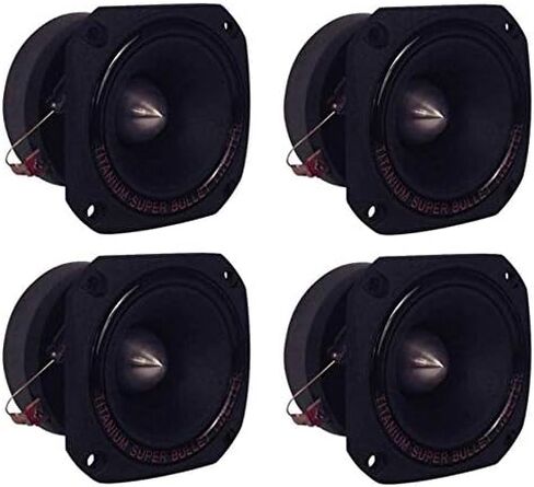 مكبرات الصوت الفائقة TW44 مقاس 1 بوصة 1200 وات من التيتانيوم شديدة التحمل على شكل قبة سيارة in Kuwait