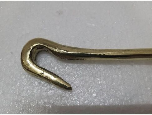 مصفق جرس نحاسي - صوت رائع - معبد/كنيسة/ديني/تقليدي/مدرسة/كلية - نحاس: الطول: 13 بوصة (519) in Kuwait