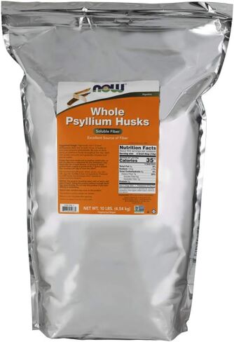 NOW Foods - Whole Psyllium Husk Mega Pack - 10 lbs. in Saudi Arabia