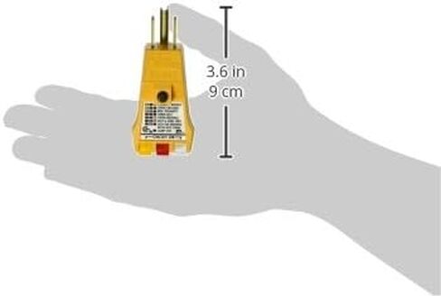 IDEAL INDUSTRIES INC. 61-035 E-Z Check Circuit Tester, 120VAC, Heavy Duty, Yellow in Saudi Arabia
