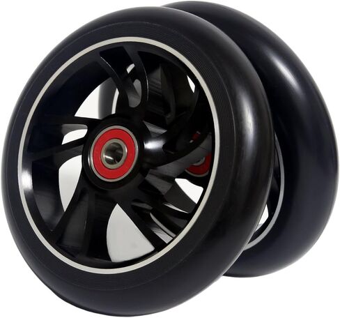 قطعتان من عجلات سكوتر برو 120 ملم مع محامل Abec 9 للدراجات البخارية MGP/Razor/Lucky Pro in Kuwait