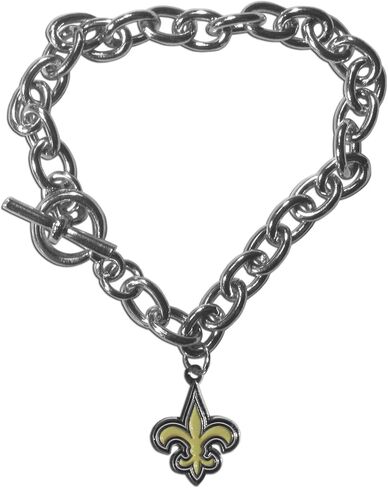 Siskiyou Sports NFL womens Chain Bracelet and Dangle Earring Set in Saudi Arabia