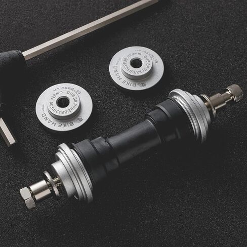 Bikehand Bicycle Press Fit Bottom Bracket Installation Install Tool Kit - compatible with Shimano BB86, BB92, BB121, BB90 and BB95 – Compatible with Sram Dub PF92/BB30/PF30 - Bearing Press BB30 in Saudi Arabia
