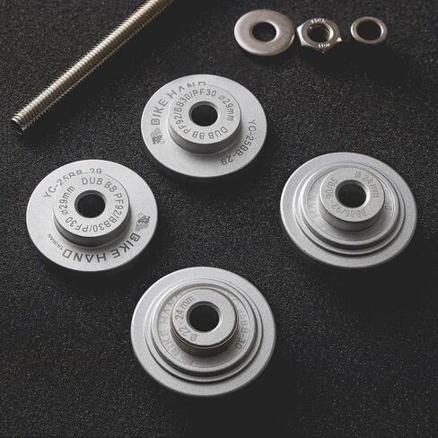 Bikehand Bicycle Press Fit Bottom Bracket Installation Install Tool Kit - compatible with Shimano BB86, BB92, BB121, BB90 and BB95 – Compatible with Sram Dub PF92/BB30/PF30 - Bearing Press BB30 in Saudi Arabia