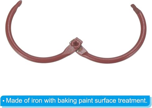 PATIKIL Loose Leaf Binder Rings 1 Inch, 5 Pack Metal Flash Card Book Binding Rings for Key Chain Index Card Scrapbooks, Black in Kuwait