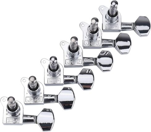 جين هو 6 في الخط 6R ضبط الغيتار الوتد المستقبلون آلة رؤساء ل درابزين ستراتوكاستر بدء تيلي نمط الغيتار كروم J07 in Kuwait