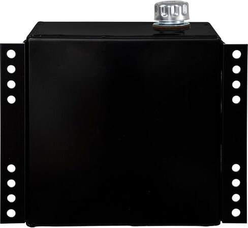 Buyers Products SMR7S 7 Gallon Side Mount Steel Hydraulic Reservoir, Black Powdercoat, Magnetic Drain Plug, Truck Hydraulic Accessories in Kuwait