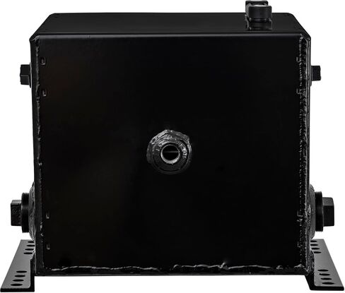 Buyers Products SMR7S 7 Gallon Side Mount Steel Hydraulic Reservoir, Black Powdercoat, Magnetic Drain Plug, Truck Hydraulic Accessories in Kuwait