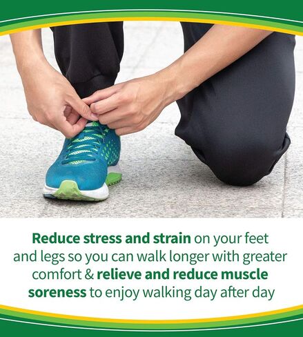 Dr. Scholl's Fitness Walking Insoles/Reduce Stress and Strain on Your Lower Body While You Walk and Reduce Muscle Soreness in Saudi Arabia