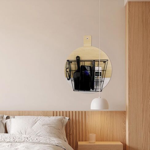 حامل ملفات الحائط، منظم تعليق على الحائط، منظم ورق، بريد، مجلة منزلية، مكتب، تخزين، رف مستندات (مضرب) in Kuwait