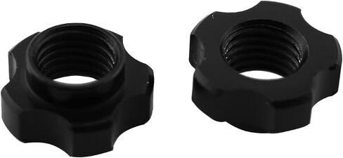 Presta Valve Collar Nut LQ Industrial 1Set Bike Inner Tube Valve Nuts Screws with Sealed O Ring and Multi-Function Wrench for MTB and Road Bike Bicyle Vacuum Tyre Valve Nut (PVCNBITSRB-1S) in Saudi Arabia
