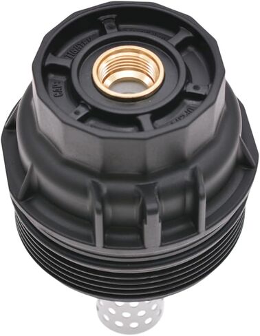 مجموعة غطاء غطاء فلتر زيت المحرك مع قابس 15620-0S010 15620-38010 لاستبدال 2008-2020 تويوتا لاند كروزر، 2008-2020 تويوتا سيكويا، 2007-2013 تويوتا تندرا، 2008-2011 لكزس LX570 in Kuwait