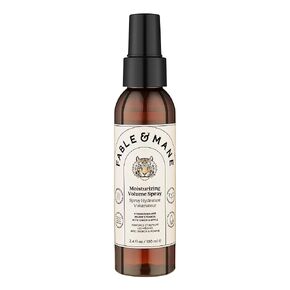 Fable & Mane Moisturizing Volume Spray, Softens and Plumps for Thicker, Fuller Hair. Non-sticky, Heat Protection, Root Lift Spray for Fine Hair