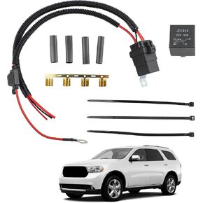CBWPR091AA Fuel Pump Relay Wiring Kit Compatible with 2011 2012 2013 Dodge Durango Grand Caravan Chrysler Town & Country Jeep Grand Cherokee Ram 1500 Replaces# 68269523AD CSZDV621AA