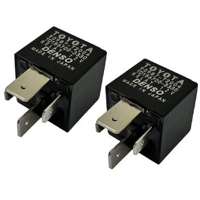 2PCS 90987-T2004 TD156700-3330 80A 12VDC Automotive Relay for Toyota 90987-02025 Denso 156700-2540 A/C ضاغط التبريد مفتاح الإشعال.