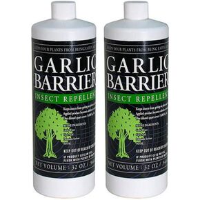 Garlic Barrier Insect Repellent Liquid Bundle (32 Ounces) (2 Items)