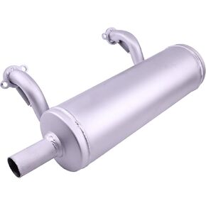 DVPARTS LOW MOUNT MAUFFLER 49070-0878 متوافق مع KAWASAKI 651V 691V 730V 726CC