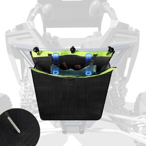 UTV Trash Bag ATV Trash Sack for Golf Cart/Off-Road/Marine,Universal UTV Mesh Garbage Bag for Polaris RZR,Can-Am,Yamaha,Honda,Kawasaki,Pioneer,Replace ATV Junk Plastic Sack