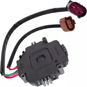 1K0959455 Engine Radiator Cooling Fan Control Module for Audi A3 TT for VW (Volkswagen) Beetle Tiguan CC GTI Golf Jetta Passat 2004-2015, Replace 1K0959455FJ 1K0959455FR