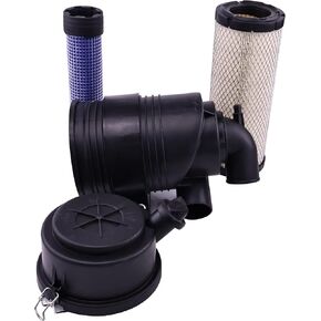 DVParts Air Filter Canister Assembly 11010-0715 متوافق مع Kawasaki FX651V FX691V FX730V FX751V FX810V FX921V