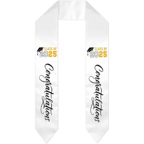 Class of 2025 Graduation Stole 2025 Graduation Gift Graduation Shawl Sash Gifts for Women and Men
