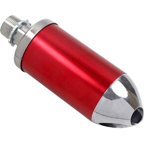 Exhaust Muffler Silencer For Coleman Powersports CT200U BT200X KT196 MB200,For Honda GX160 GX200，For Predator 212cc 196cc/6.5HP Gas Mini Bike Go Kart Performance Parts Red