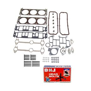 DNJ HGB3107 Cylinder Head Gasket Set with Head Bolt Kit for 1993-1995 Chevrolet Pontiac Camaro Firebird 3.4L V6 12V OHV 207cid