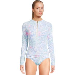 Lilly Pulitzer Women's Nayte Rashguard Top UPF 5