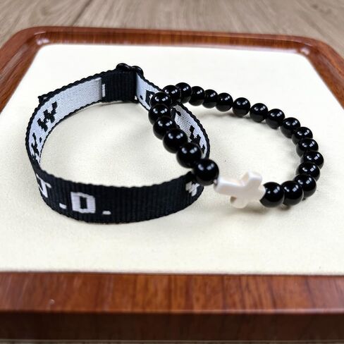 Christian Cross WWJD Bracelet WWJD Braided Rope Bracelet Cross Crystal Beads Stretch Bracelets Religious Christian What Would Jesus Do Handmade Woven Wristbands Bracelet in Saudi Arabia