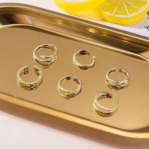 Toe Rings for Women Gold Toe Ring Set Adjustable Open Rings Heart Arrow Toe Ring Infinity Ring Beach Foot Jewelry for Summer in Saudi Arabia