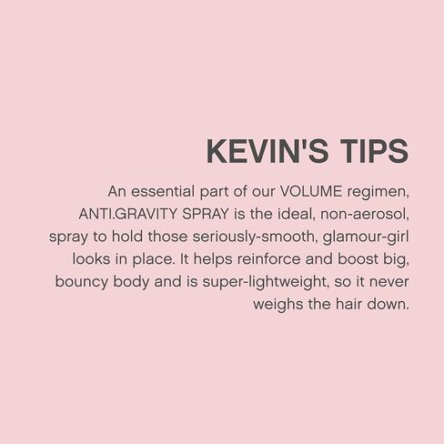 KEVIN.MURPHY ANTI.GRAVITY.SPRAY - Hair Spray for Volume & Shine - For All Hair Types - Non-Aerosol - Weightless Hair Care - 150 mL / 5.1 fl oz in Saudi Arabia