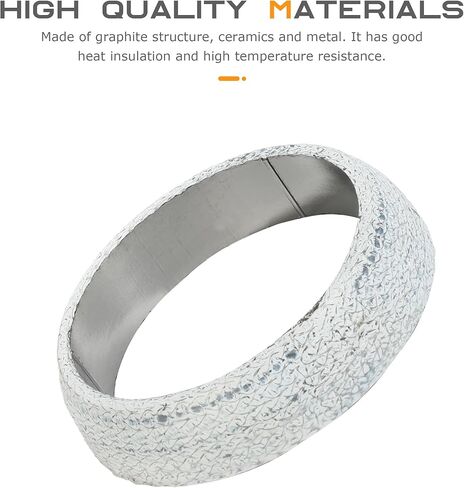 حشية متعددة العادم ، وملحقات السيارات ، خاتم كاتم الصوت دونات ، منع التسرب بين مشعب العادم وأنابيب العادم ، مناسبة لمعظم أنابيب عادم السيارات (65 ملم) in Kuwait