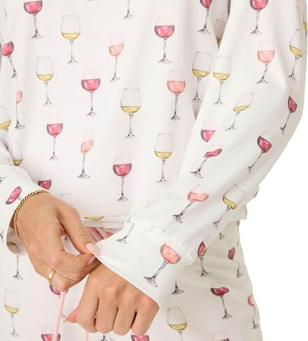 PJ Salvage Women's [Amazon Exclusive] Cloud Jersey Jogger Pajama 2-Piece Pj Set in Saudi Arabia