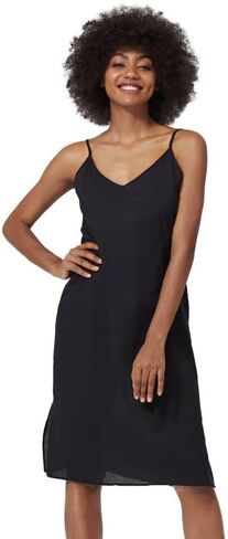 Women Dress Slips for Under Dresses 100% Cotton Full Slip with Adjustable Spaghetti Strap V Neck in Kuwait