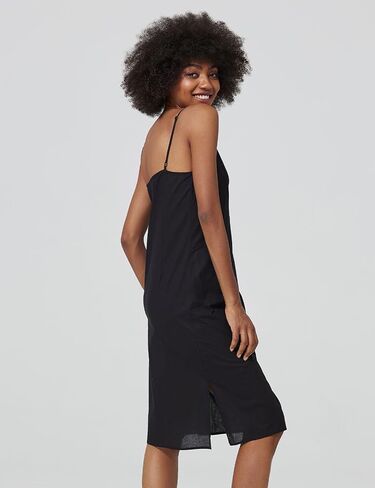 Women Dress Slips for Under Dresses 100% Cotton Full Slip with Adjustable Spaghetti Strap V Neck in Kuwait