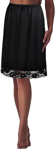1 Pack Lace Half Slip Underskirt Half Slips for Under Dresses Skirt Extenders Womens Anti Static Half Slip in Saudi Arabia