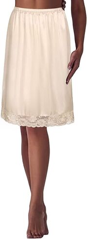1 Pack Lace Half Slip Underskirt Half Slips for Under Dresses Skirt Extenders Womens Anti Static Half Slip in Saudi Arabia